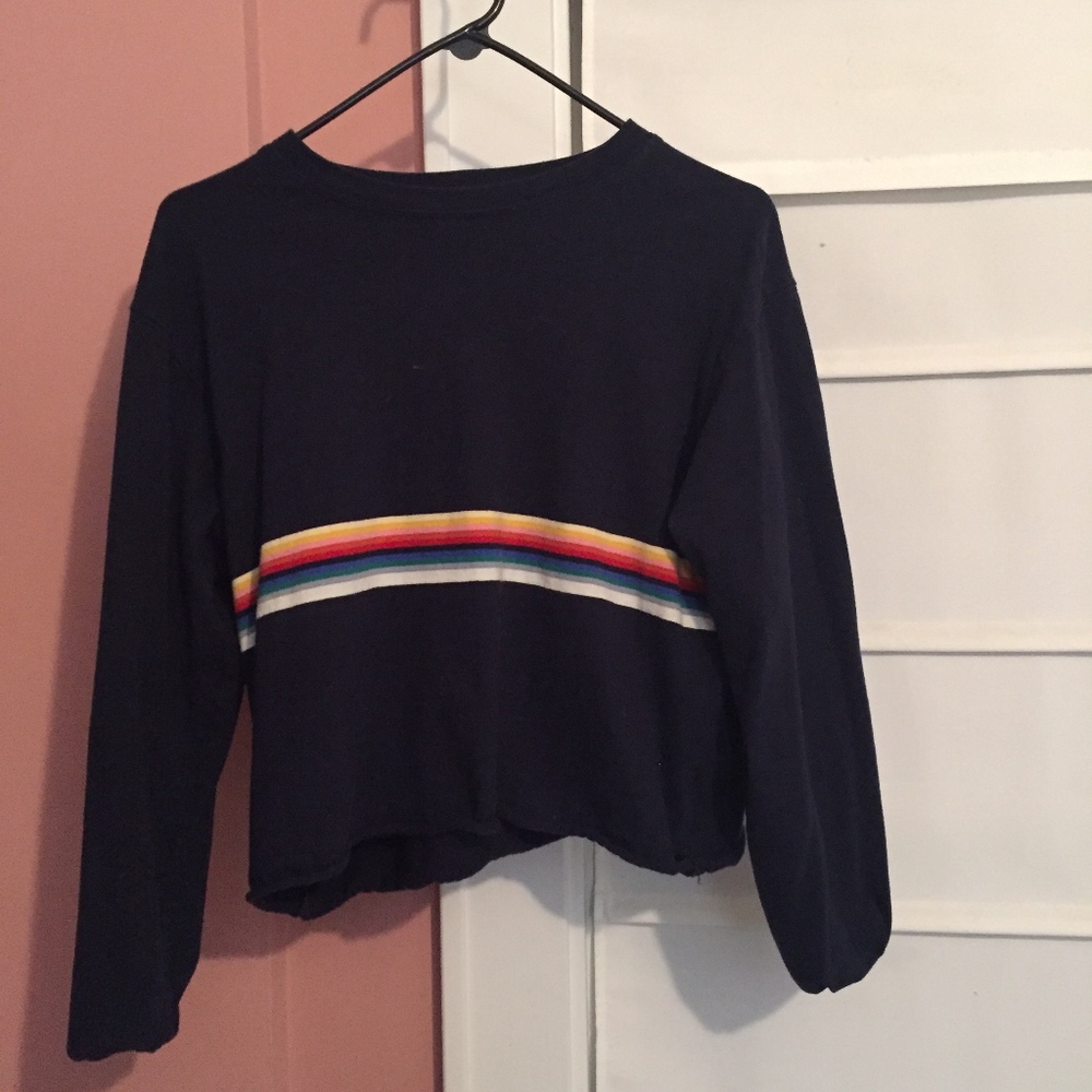 Brandy Melville Rainbow Top